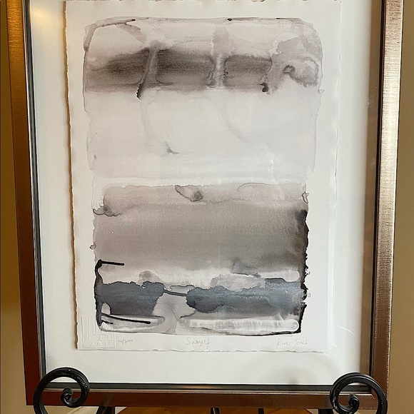COPY - Numbered & Signed Watercolor Wall Hanging - Picture 4 of 8